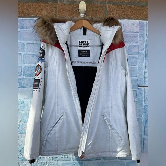HELL IS FOR HEROES SONNTAG WOMENS SKI JACKET LARGE - Picture 11 of 17